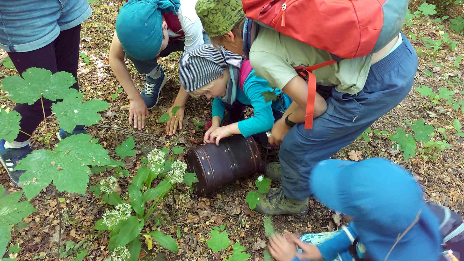 Kindergeburtstage in Leipzig in der Natur Headerbild