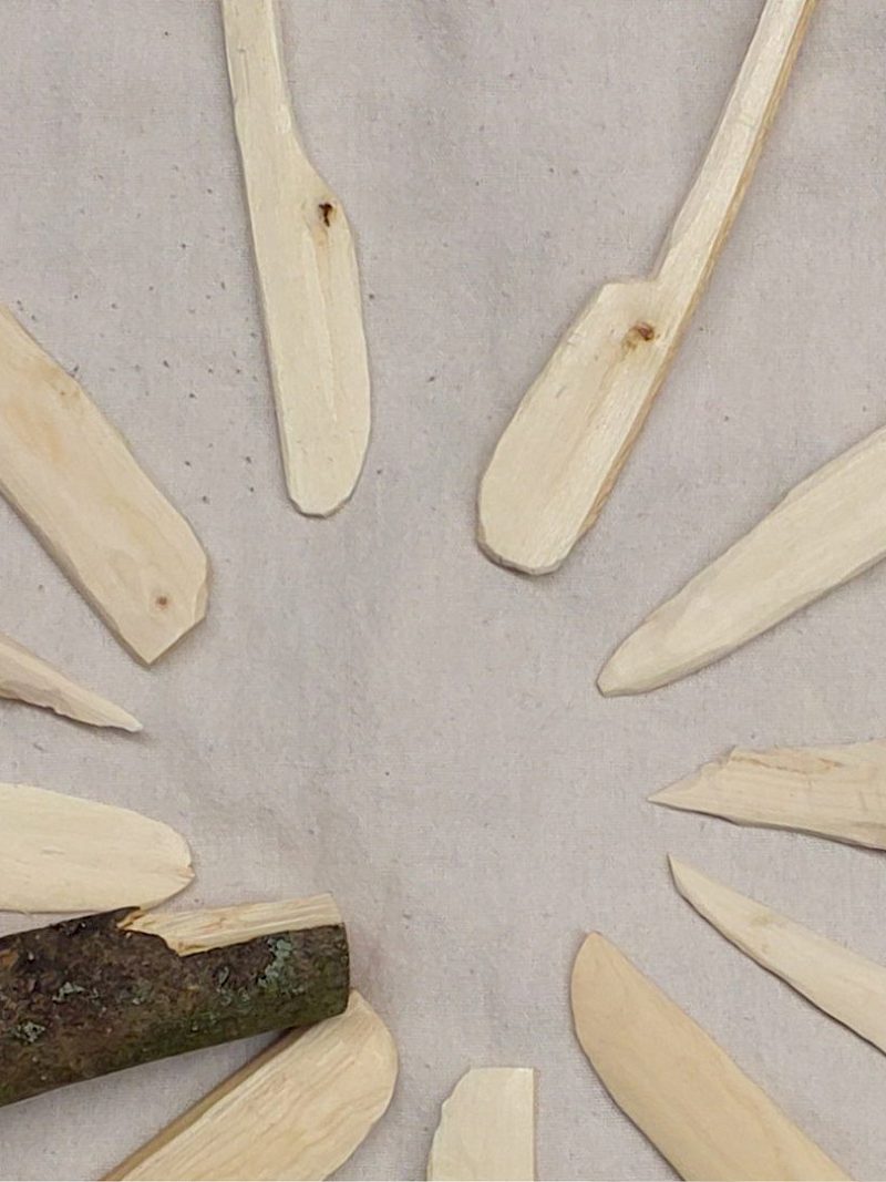 Buttermesser schnitzen