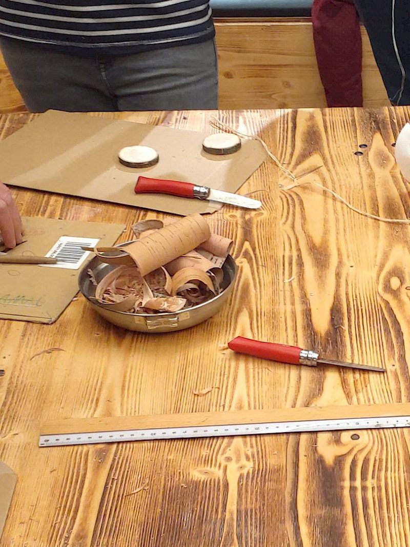 DIY Dosen aus Birkenrinde