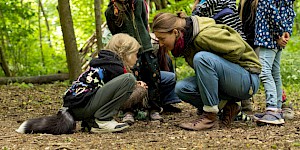 Geheimniskrämerei neben dem eigentlichen Spiel. Kind und Elisa